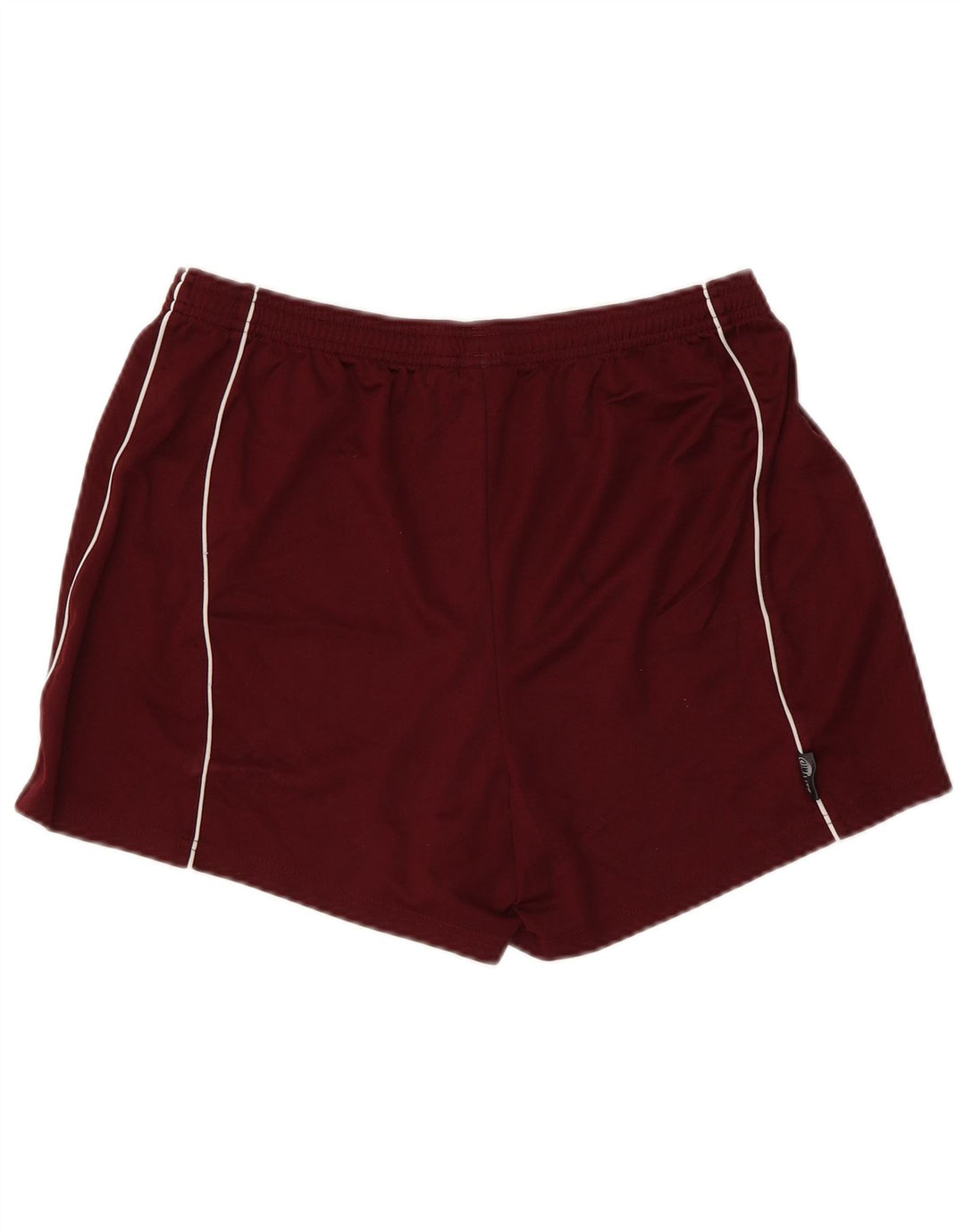 Pantaloncini sportivi ADIDAS Climalite da donna UK 14 Large Bordeaux Poliestere