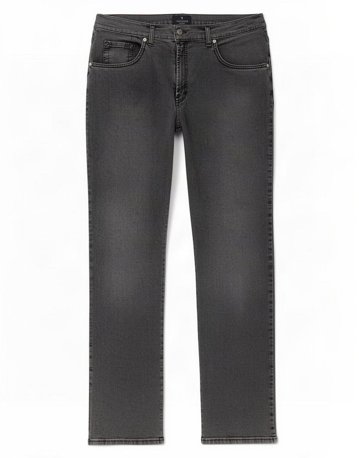 Jeans Straight Uomo Trussardi W36 L34 Cotone Grigio