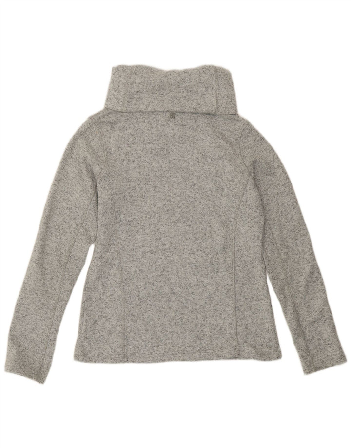 Maglione maglione a collo alto da donna Mountain Warehouse UK 10 piccolo grigio screziato
