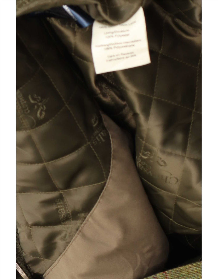 Giacca utility da uomo Chrysalis UK 44 2XL Lana scozzese kaki
