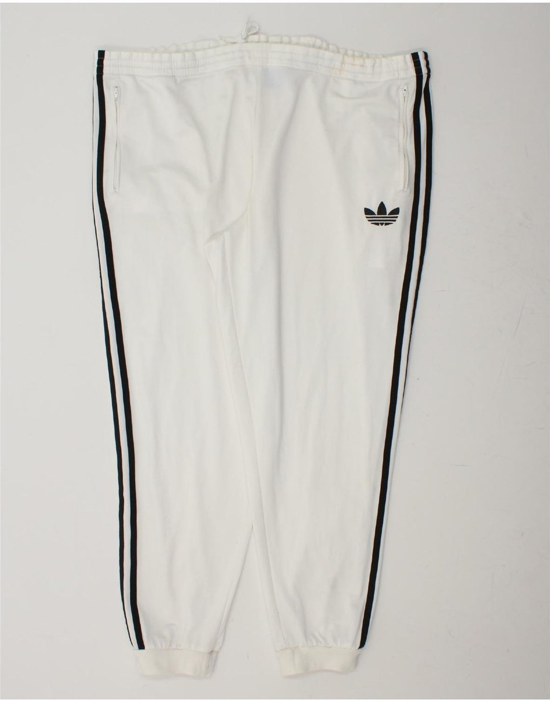 Pantaloni da tuta da uomo ADIDAS Joggers XL poliestere bianco