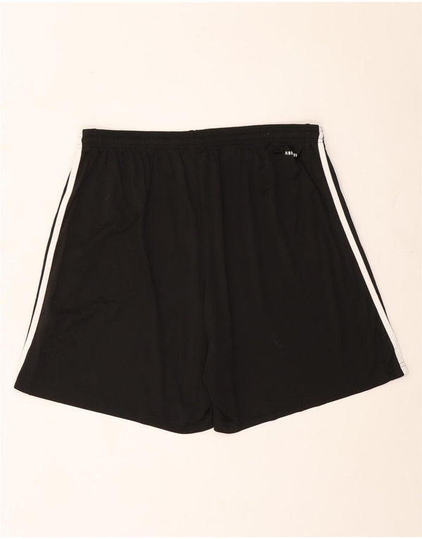 Pantaloncini sportivi Adidas Aeroready da uomo 2XL poliestere a righe nere