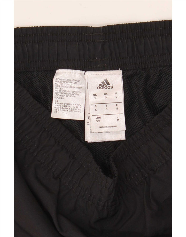 Pantaloni da tuta Adidas da uomo del Real Madrid piccoli in poliestere nero
