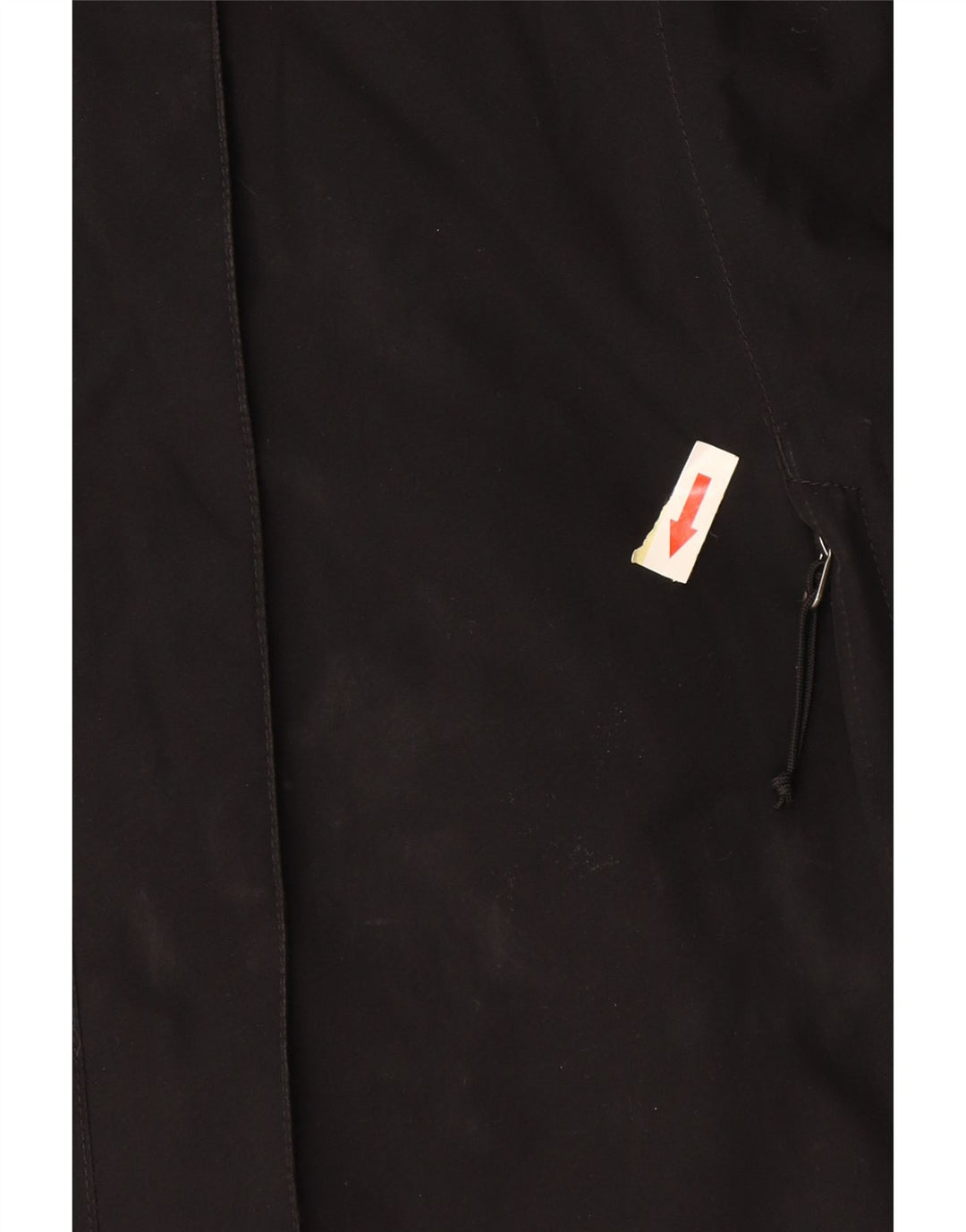 Giacca antipioggia con cappuccio da donna The North Face UK 14 poliestere nero medio