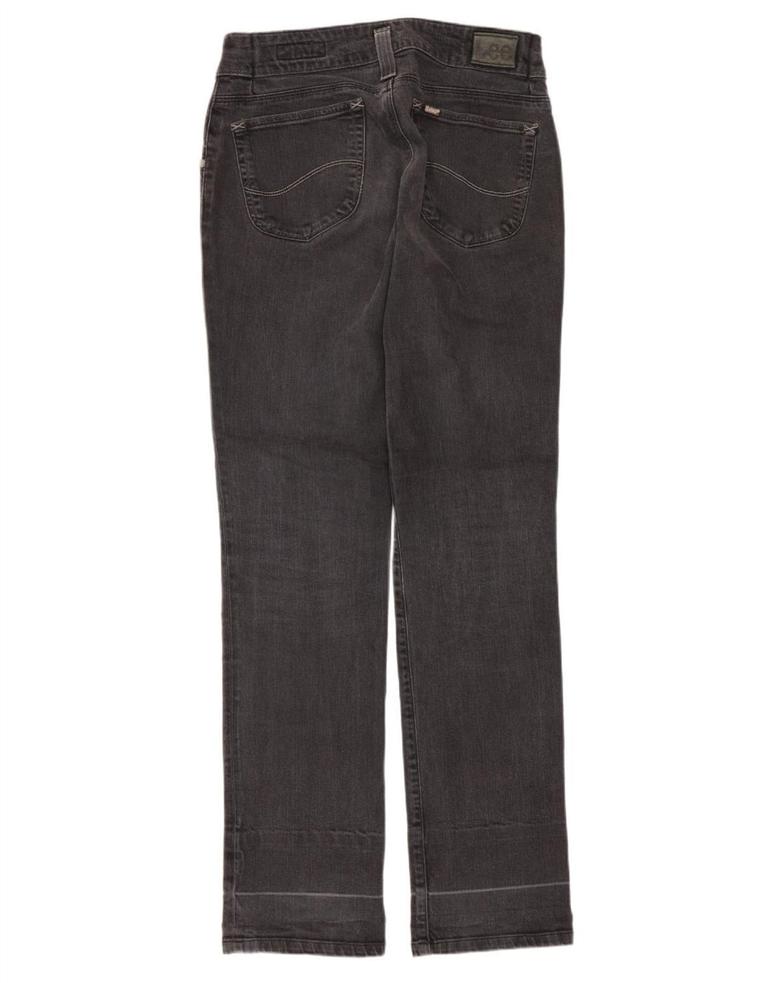 Jeans dritti Leola da donna Lee W30 L33 cotone nero