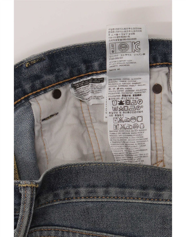 Levi's Uomo 522 Jeans dritti W30 L30 Cotone Blu