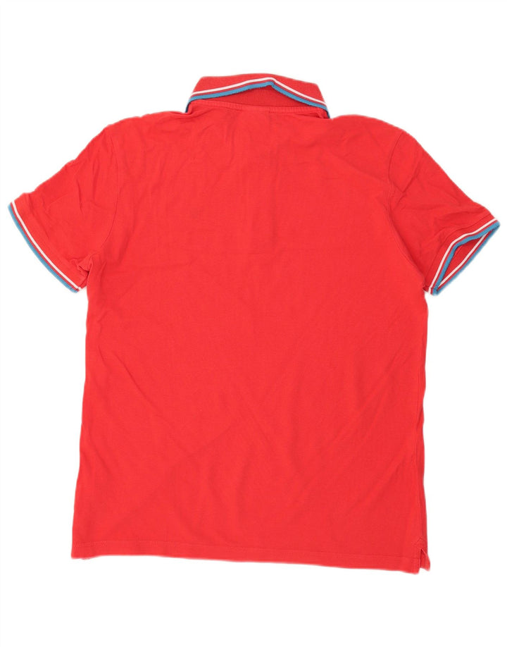 Polo Uomo Diadora Rosso Medio In Cotone