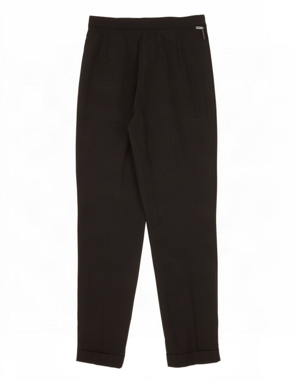 Pantaloni casual affusolati da donna Marks & Spencer UK 14 medi W28 L28 neri