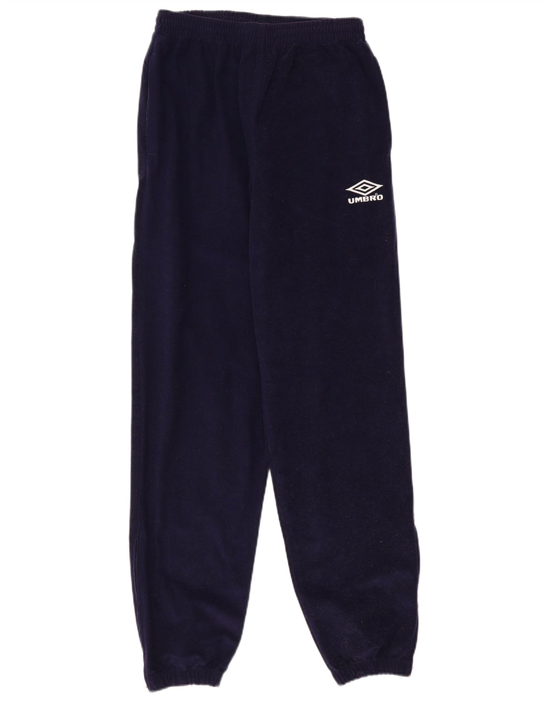 UMBRO Pantaloni da tuta da uomo in velluto da jogging medio blu navy