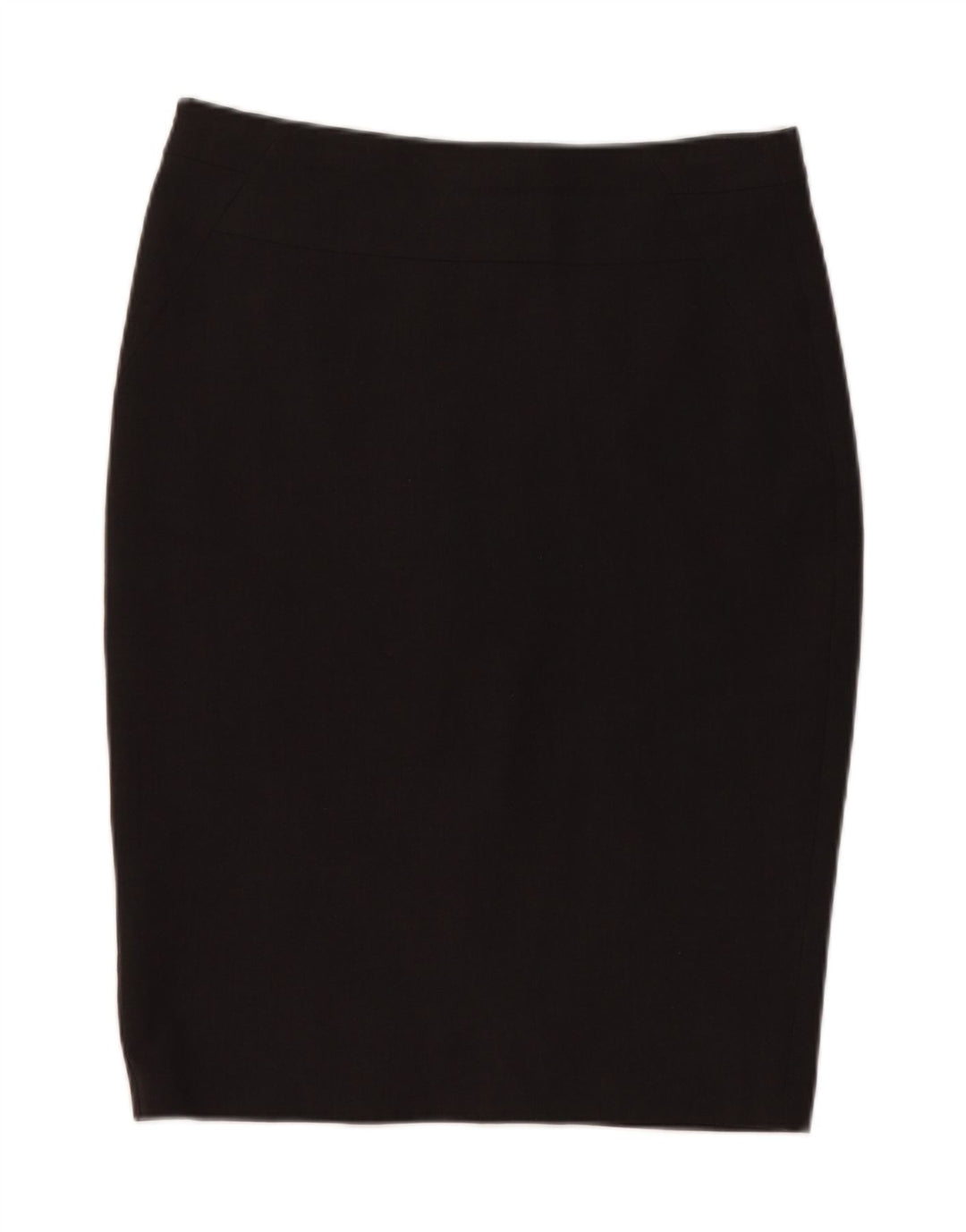 Gonna a tubino da donna Marks & Spencer UK 10 piccola W30 poliestere grigio