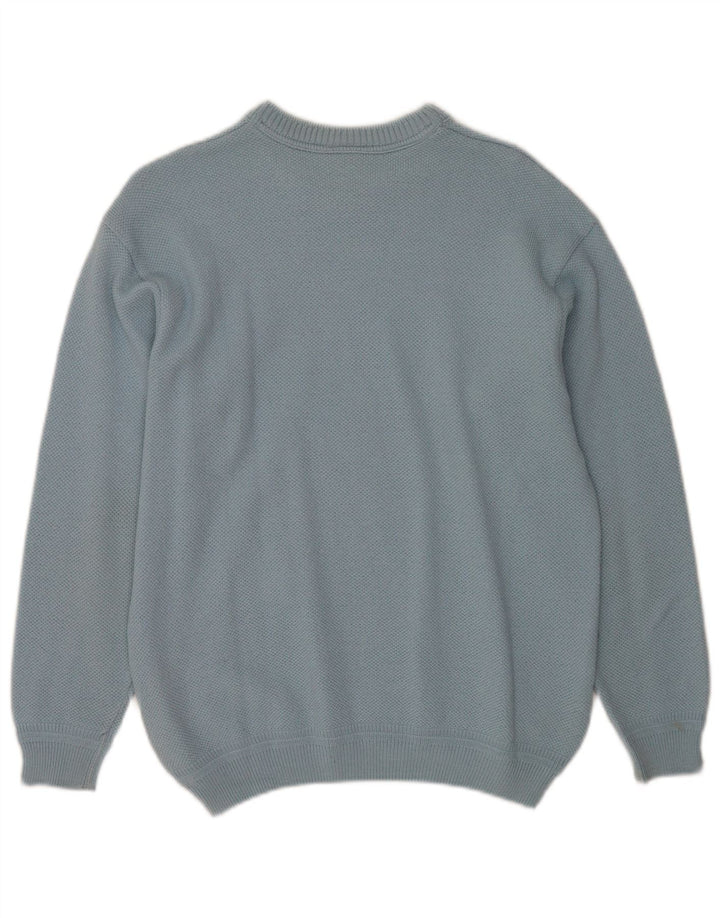 Maglione maglione girocollo da uomo Lacoste taglia 5 grande blu