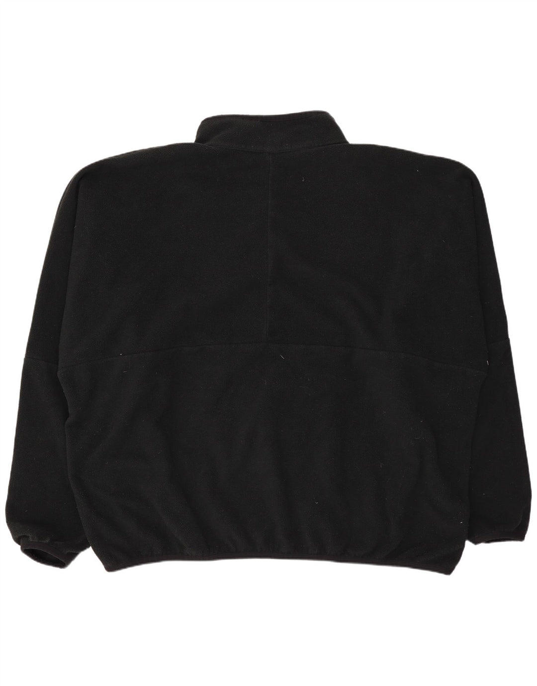 Maglione in pile Nike da uomo con zip e collo 2XL poliestere verde