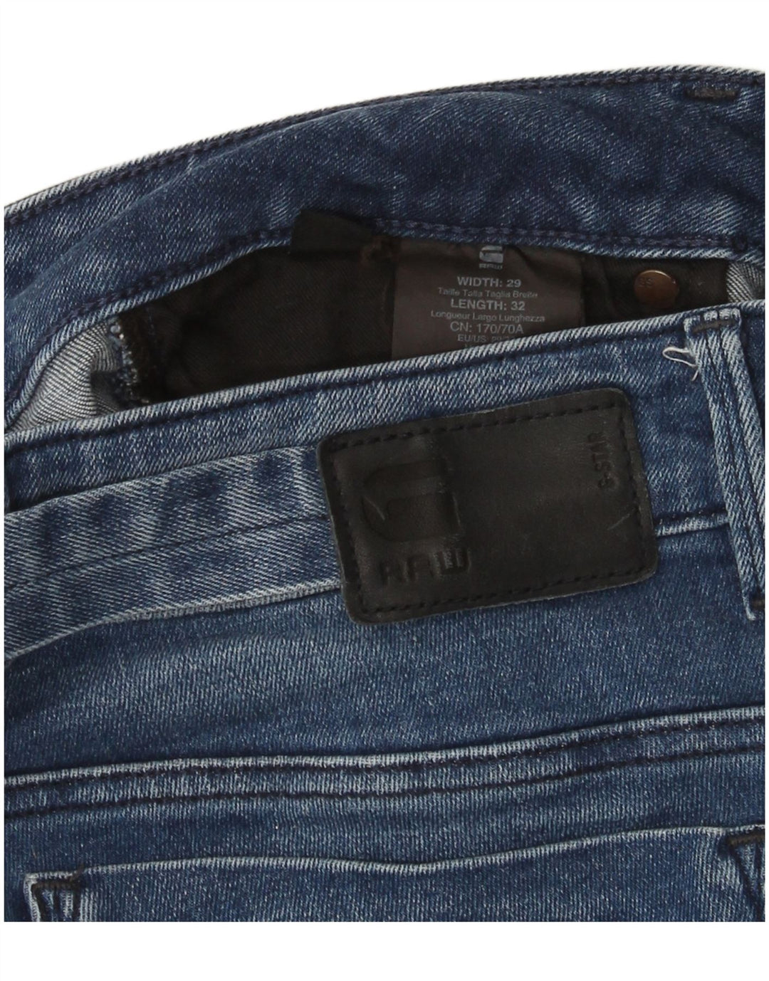 Jeans slim da donna G-Star W29 L32 cotone blu