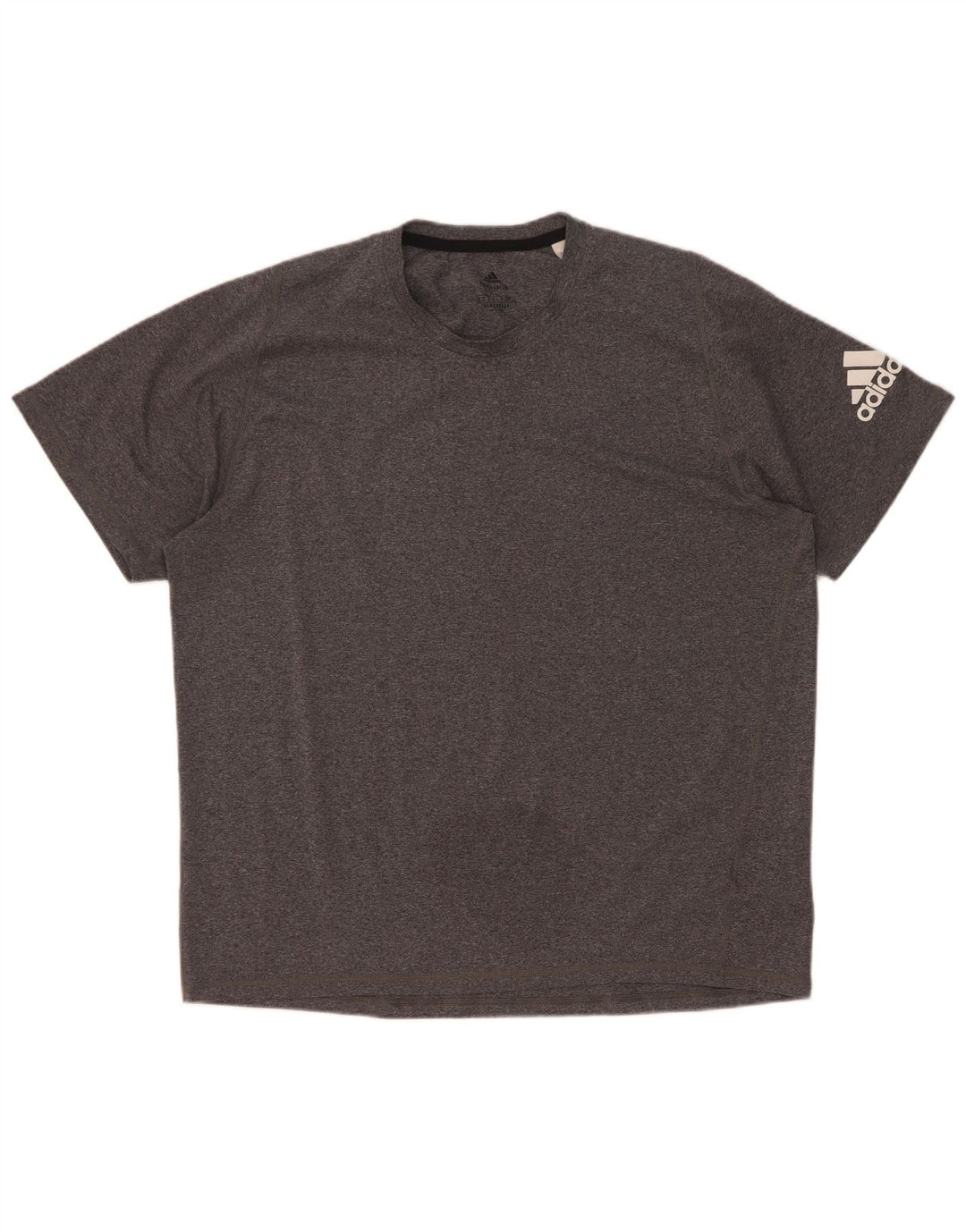 T-shirt Adidas Aeroready da uomo Top XL poliestere chiazzato grigio