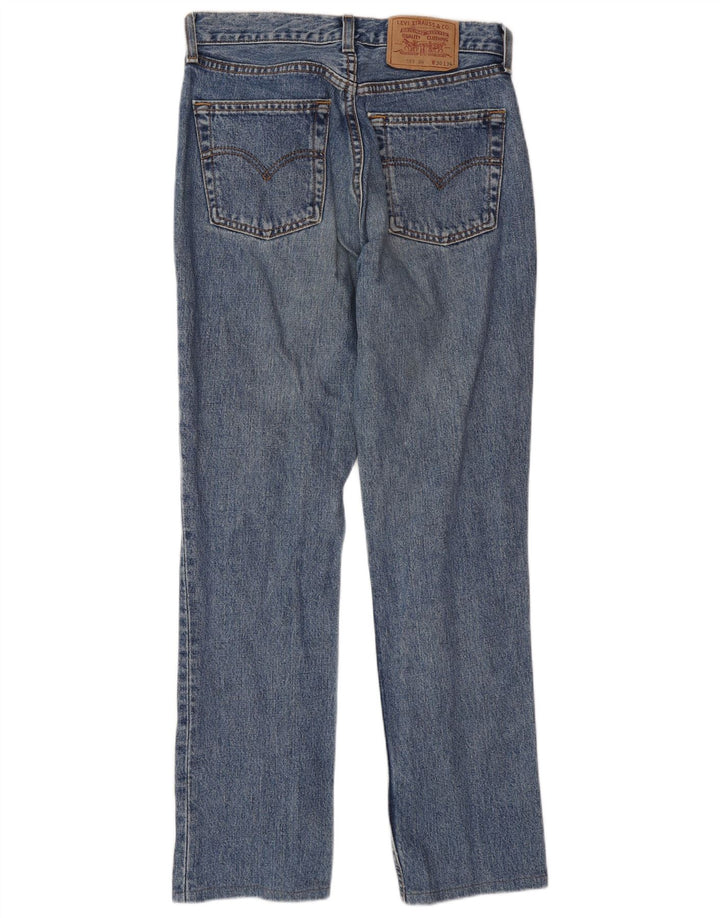 Jeans dritti Levi's 595 da donna W30 L34 cotone blu