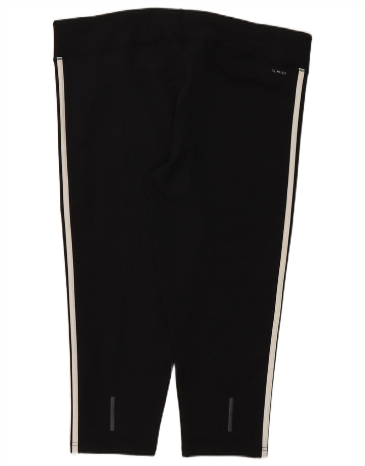 Leggings Adidas Climalite Capri da donna UK 24/26 2XL Poliestere nero
