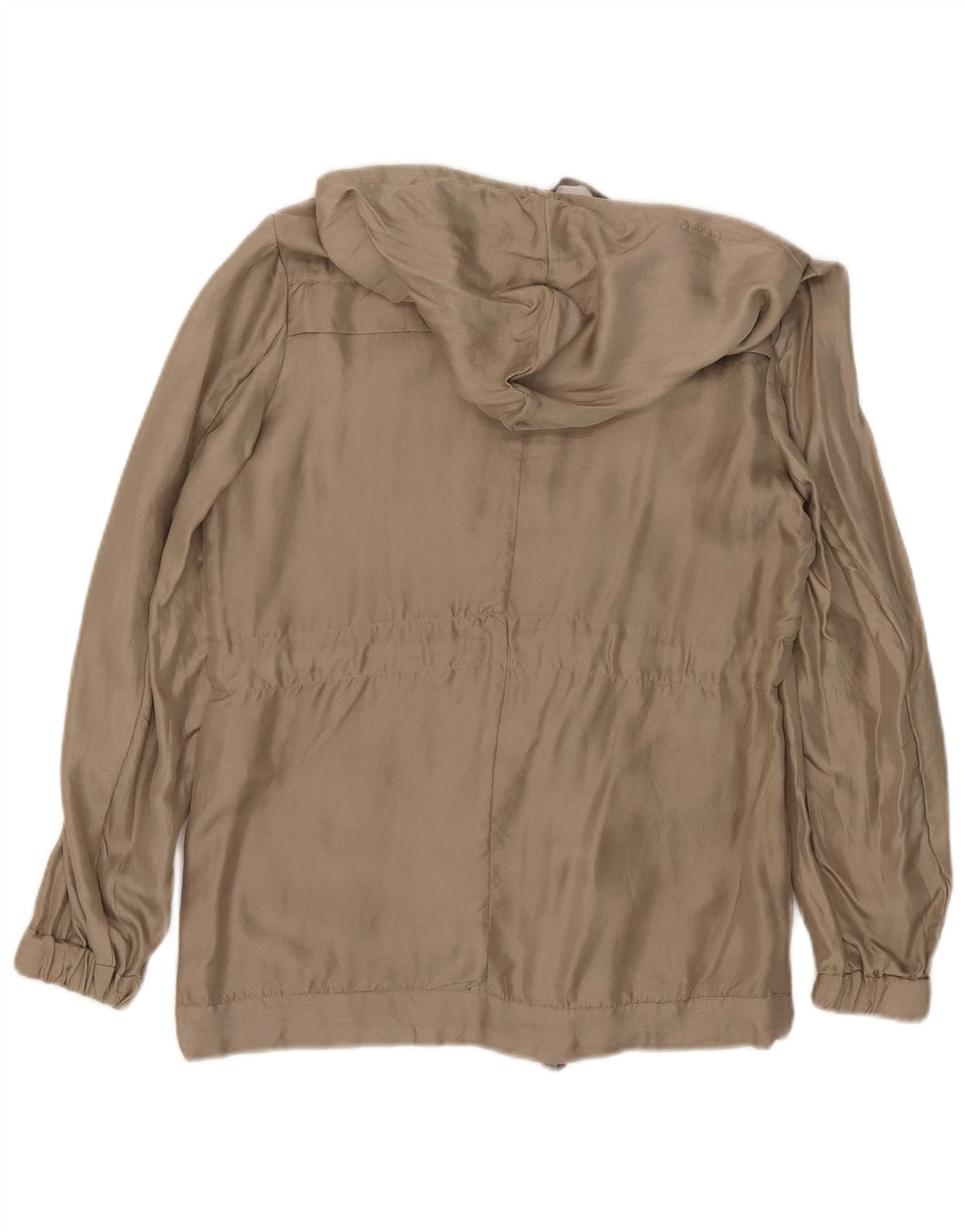 Guess By Marciano Giacca da donna con cappuccio IT 40 Small Beige Seta