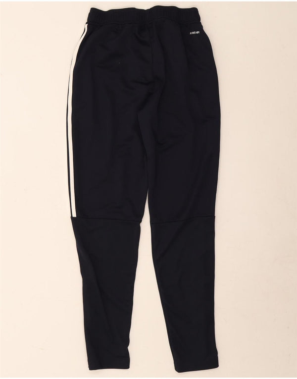 Pantaloni da tuta Adidas Aeroready da uomo medio poliestere blu navy