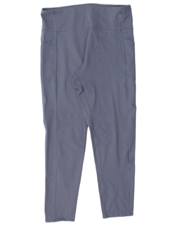 Leggings da donna Calvin Klein UK 18 XL poliestere blu