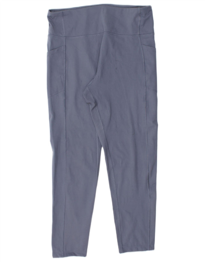 Leggings da donna Calvin Klein UK 18 XL poliestere blu