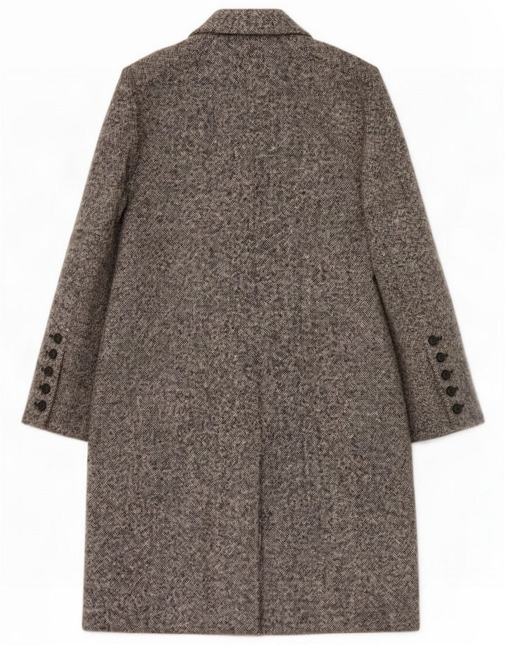 Principles Cappotto da donna UK 12 Lana screziata grigio medio