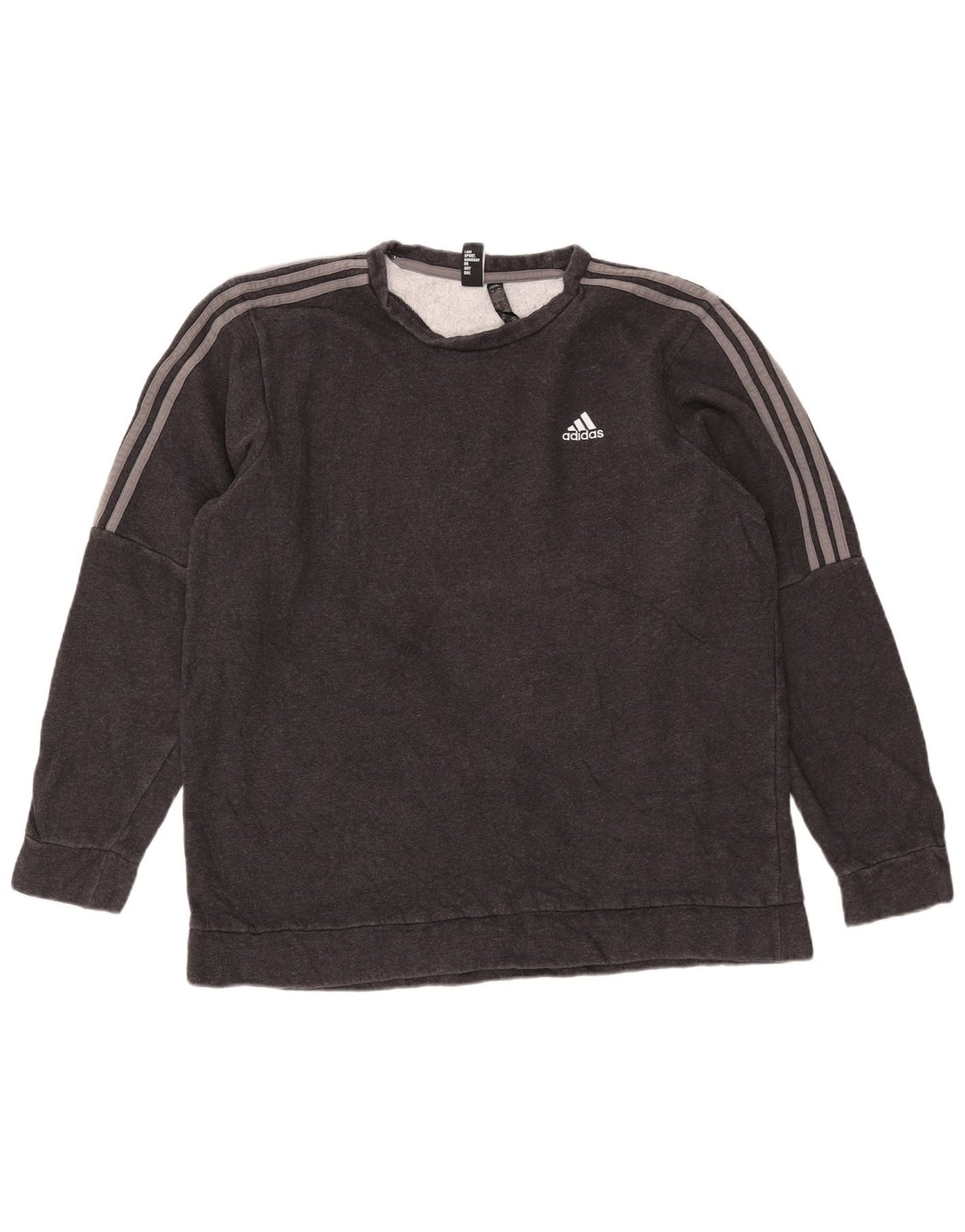 Felpa ADIDAS da uomo maglione XL in cotone grigio
