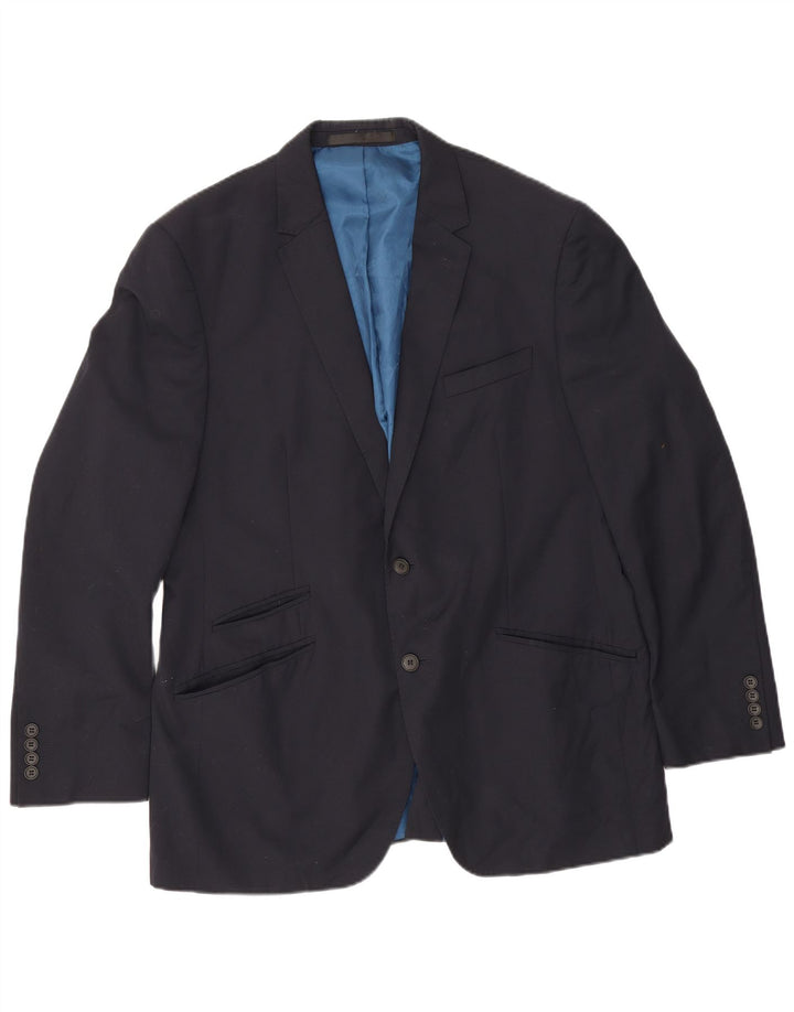 Giacca blazer autografa da uomo Marks & Spencer UK 38 medio blu navy