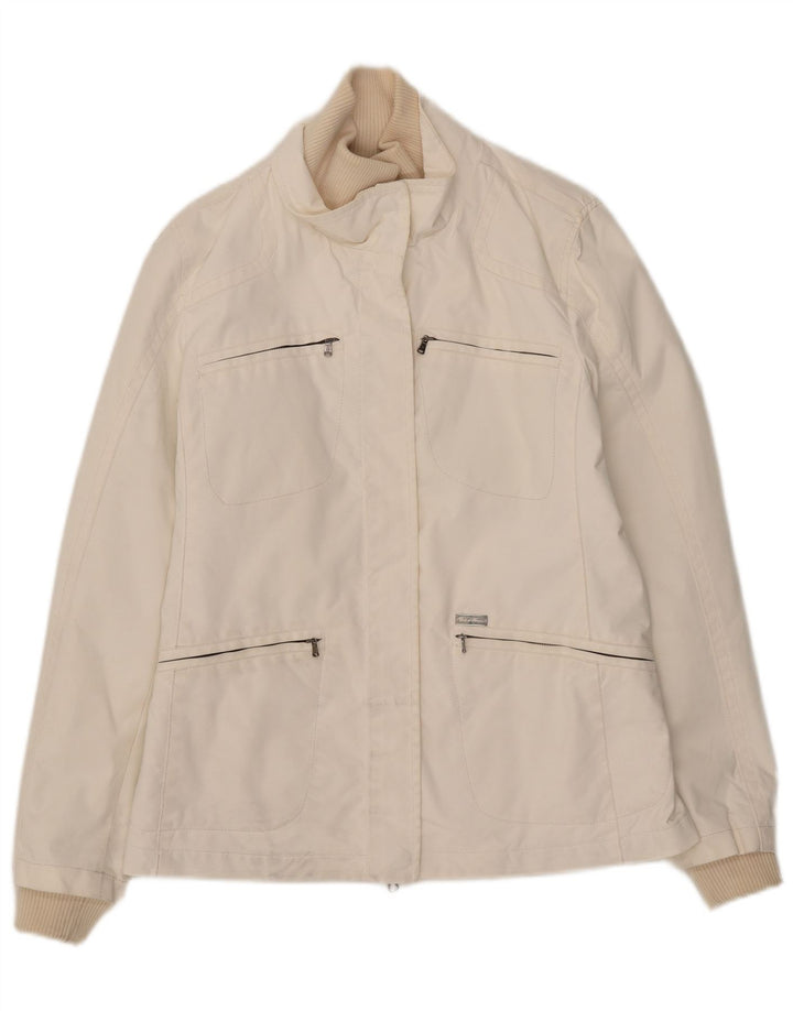 Giacca Utility Donna Conte of Florence IT 42 Nylon Bianco Medio