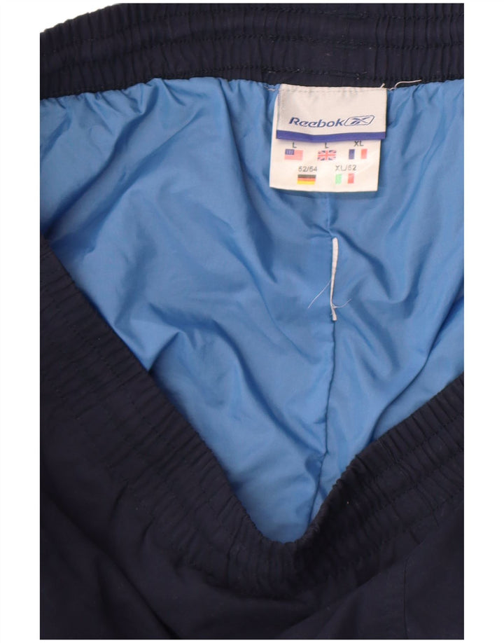 Pantaloni da tuta da uomo Reebok Joggers Large Blu Navy