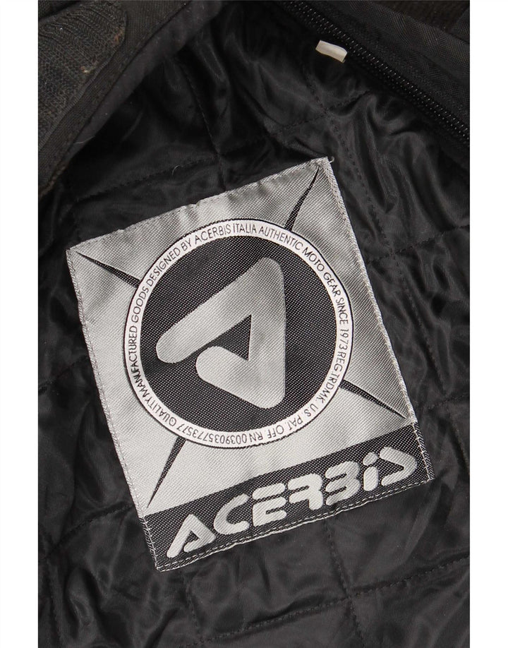 Giacca Acerbis Motorstyle Graphic Racer da uomo UK 44 2XL Poliammide nera