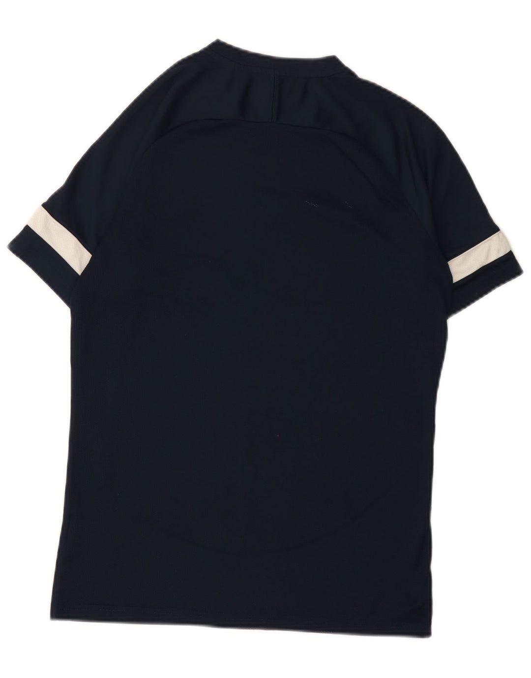 T-shirt Nike da uomo Dri Fit, top in poliestere color block medio blu navy