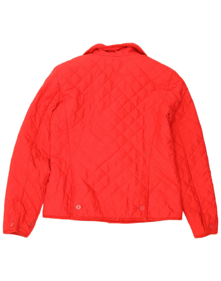 Giacca trapuntata da donna Chaps UK 10 piccola rossa in poliestere