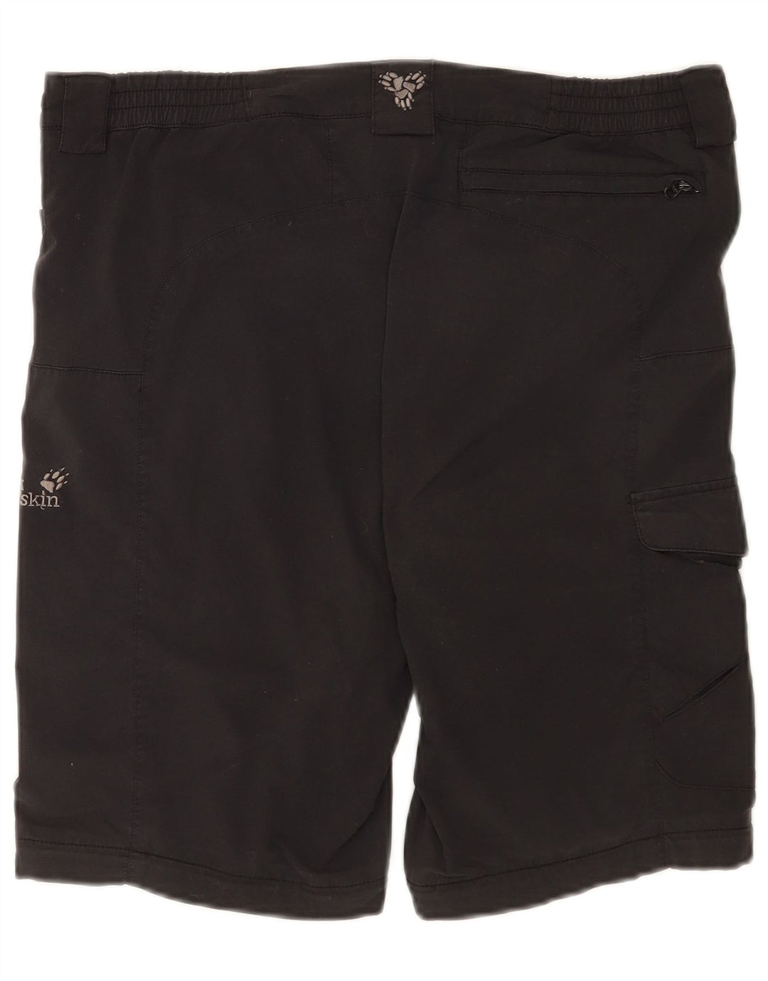 Pantaloncini cargo da donna Jack Wolfskin UK 12/14 Medi W34 Neri
