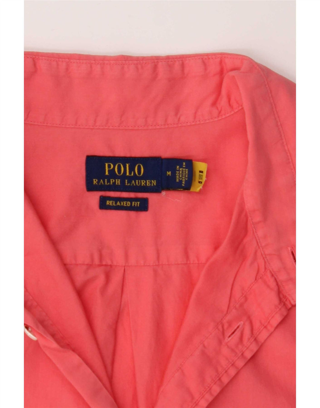 Camicia Polo Ralph Lauren da uomo vestibilità rilassata rosa medio