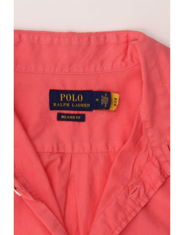 Camicia Polo Ralph Lauren da uomo vestibilità rilassata rosa medio