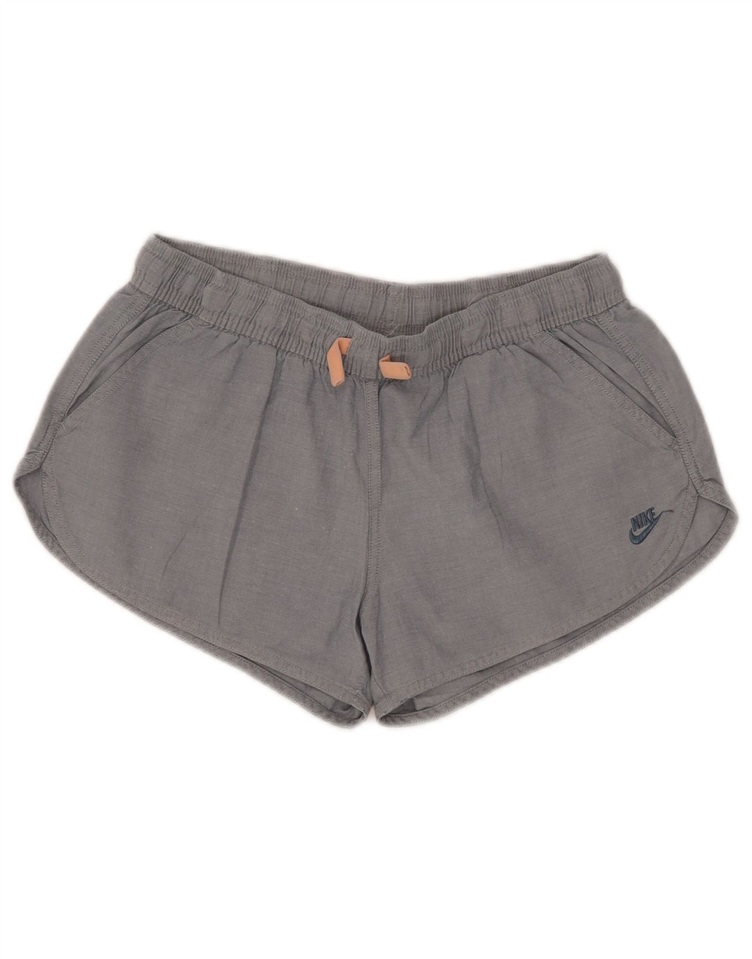 Pantaloncini casual Nike da donna piccoli W27 in cotone grigio