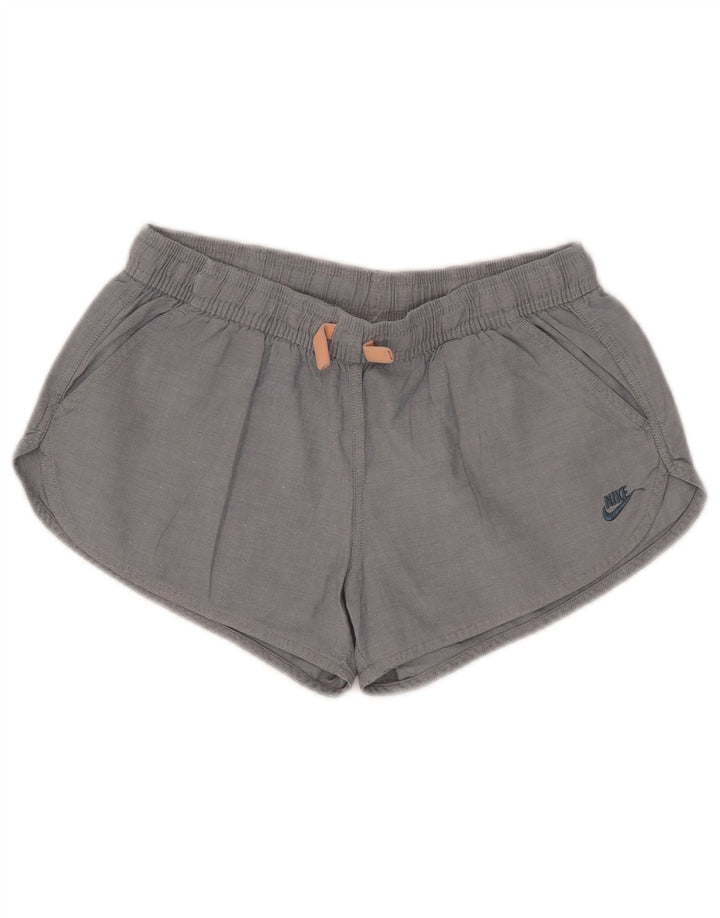 Pantaloncini casual Nike da donna piccoli W27 in cotone grigio