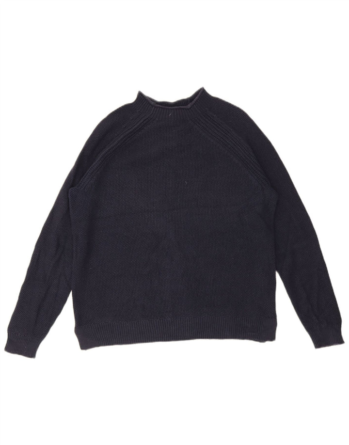 Crew Clothing Maglione da donna con collo dolcevita UK 12 Blu navy medio