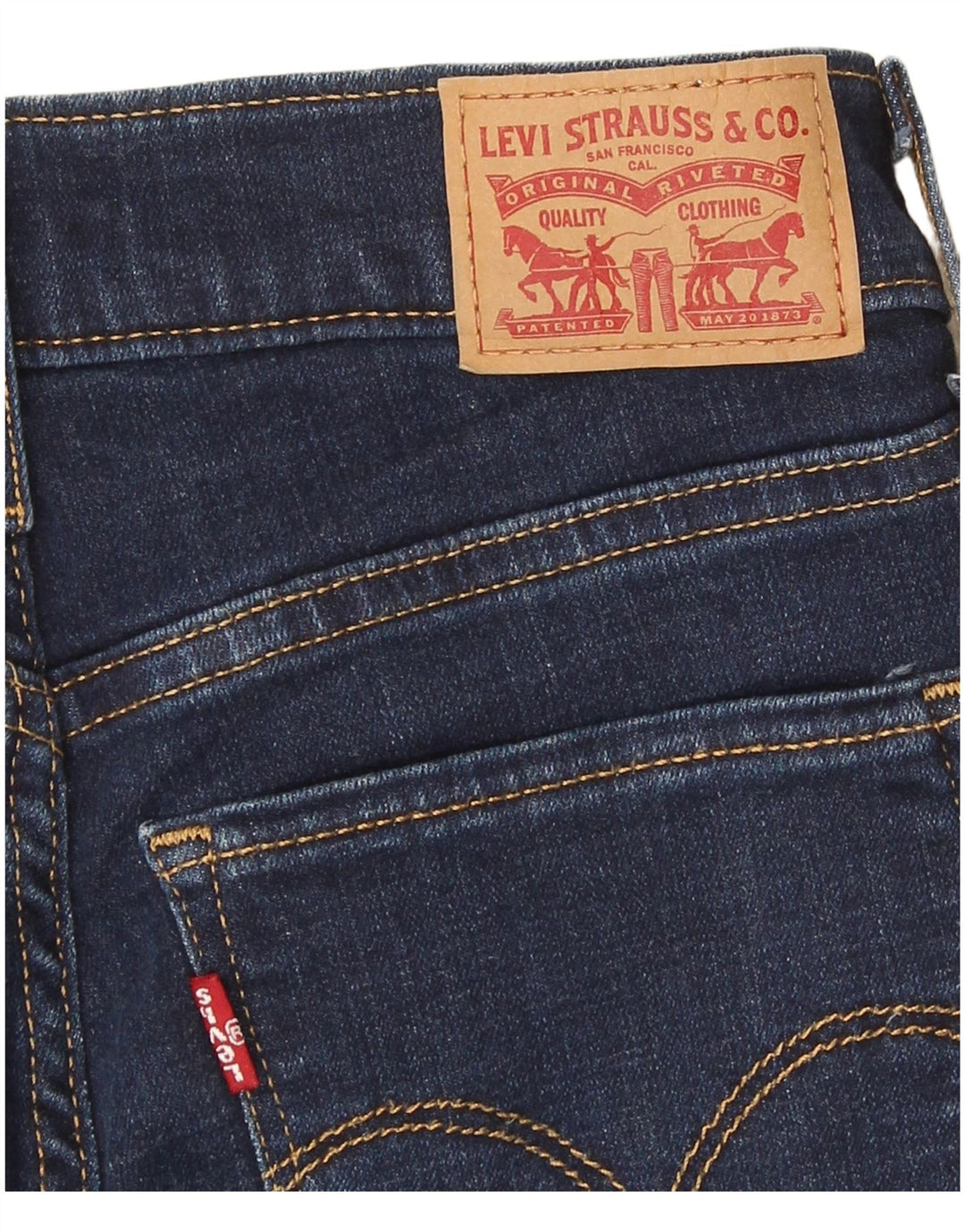 Levi's Donna 312 Shaping Slim Jeans W24 L31 Blu Navy