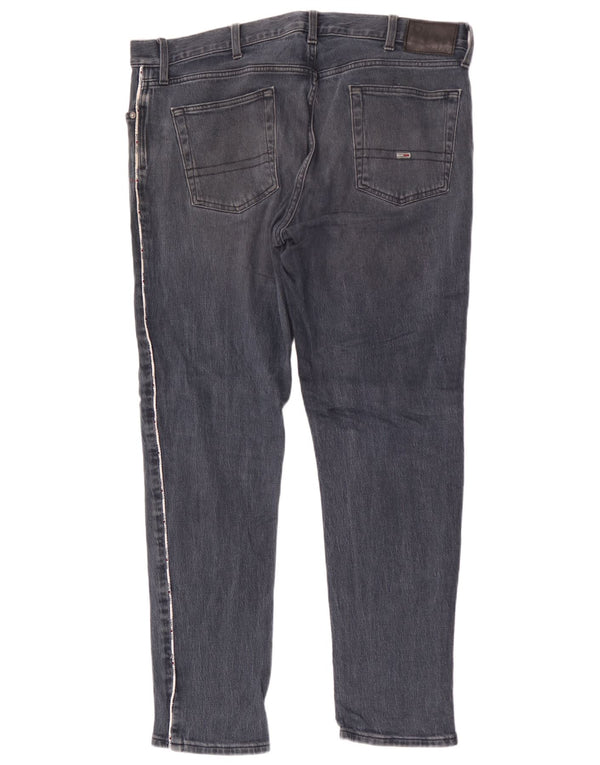 Jeans slim da uomo Tommy Hilfiger W38 L32 cotone blu