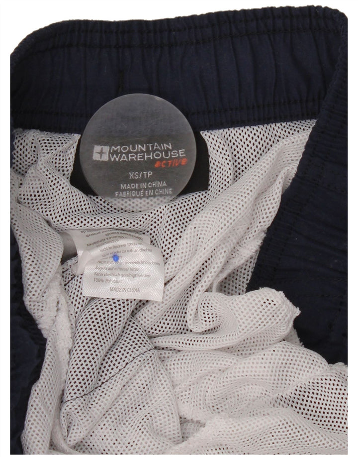 Pantaloncini da bagno da uomo Mountain Warehouse XS in poliestere color block blu navy