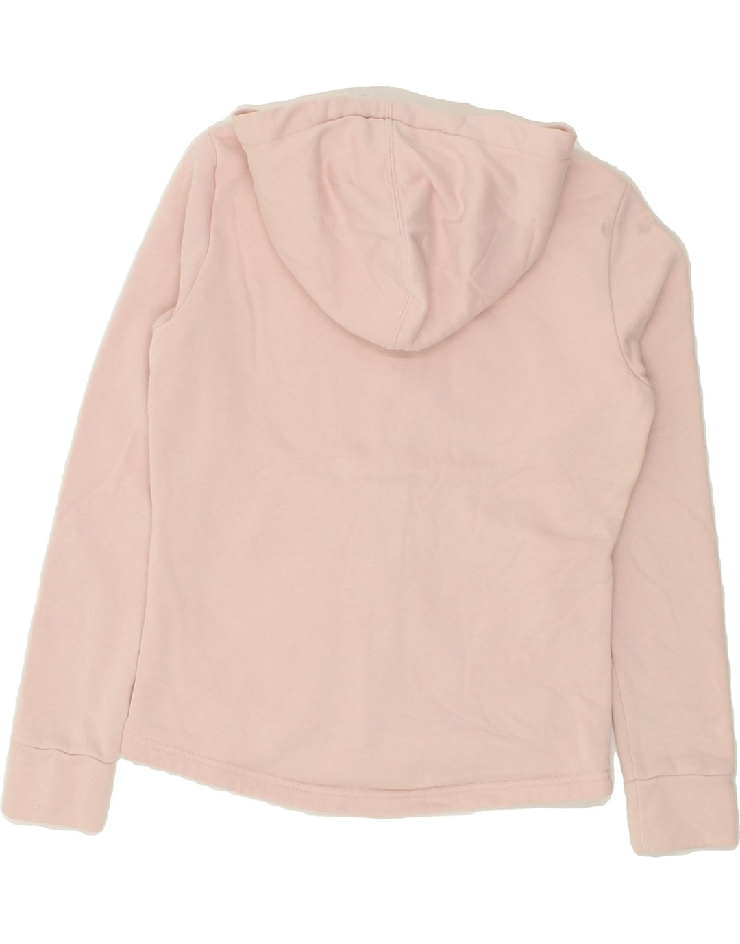 PUMA Womens Zip Hoodie Sweater UK 12 Medium Pink Vintage Puma and Second-Hand Puma from Messina Hembry 