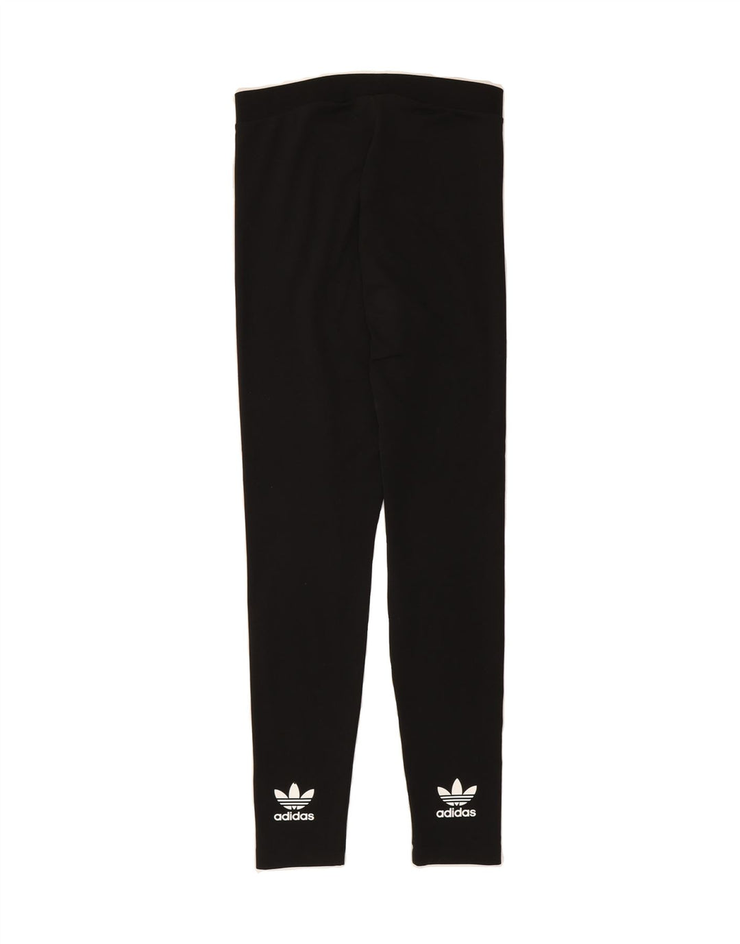 ADIDAS Womens Leggings UK 10 Small Black Polyester Vintage Adidas and Second-Hand Adidas from Messina Hembry 