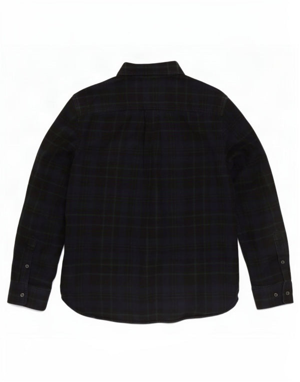 The North Face Camicia da uomo in flanella di cotone a quadri blu navy medio