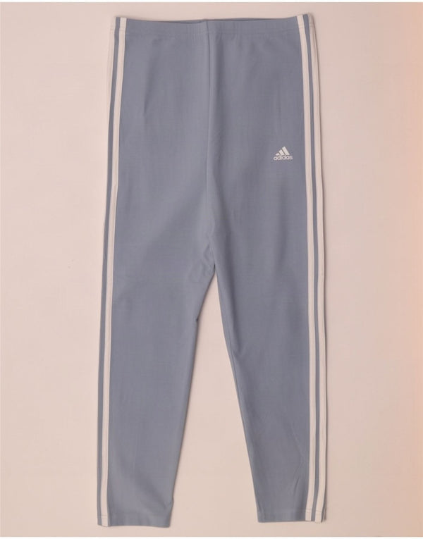 Leggings aderenti da donna Adidas UK 12/14 Blu medio