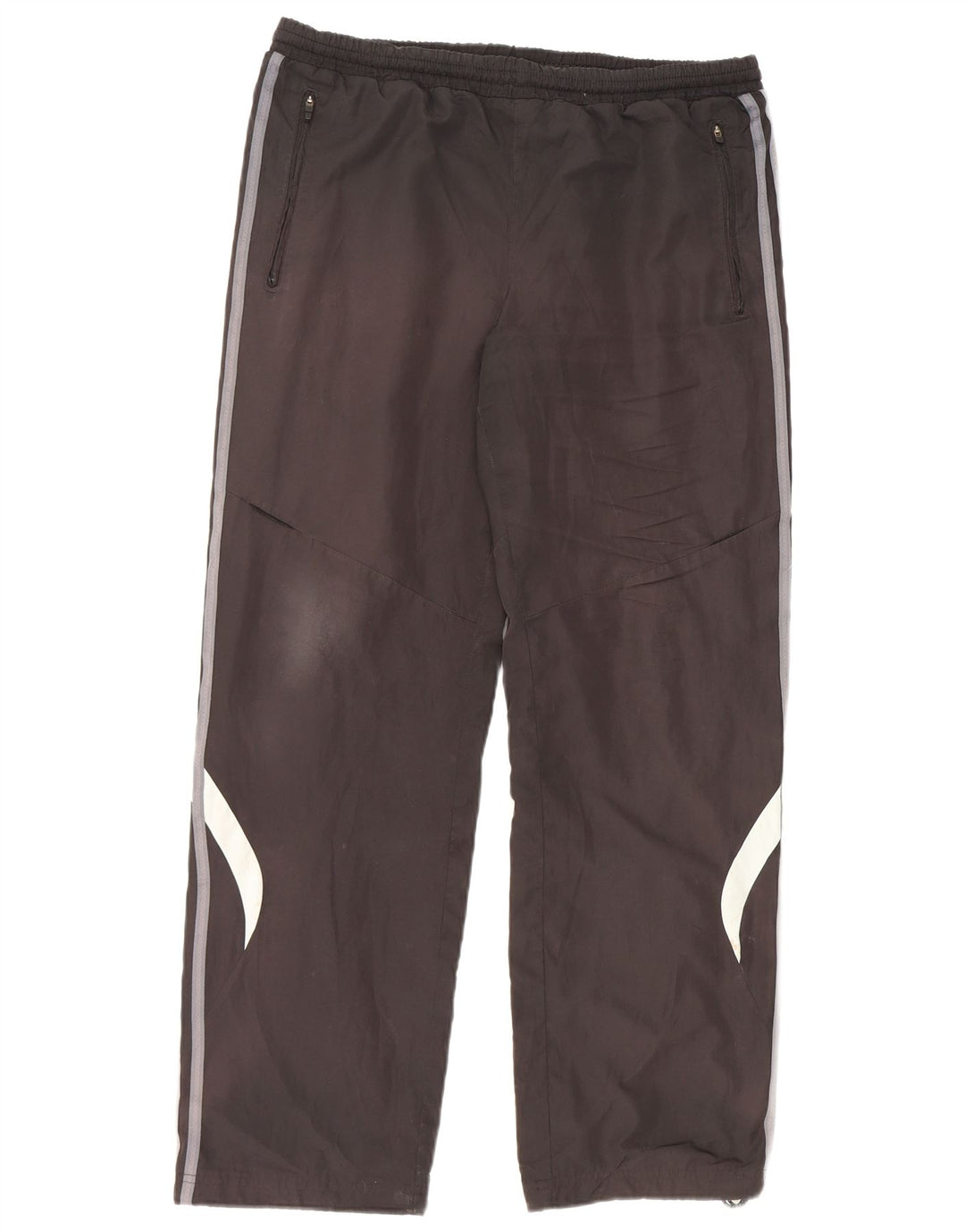 Pantaloni da tuta da uomo Adidas Medium Black Colourblock in poliestere