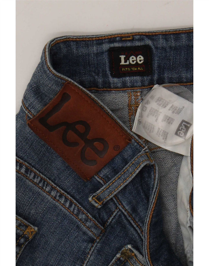 Jeans dritti Amy da donna Lee W30 L29 cotone blu