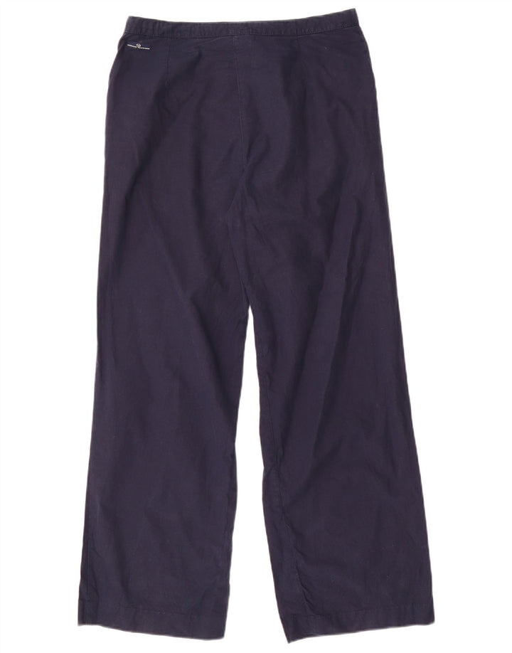 Pantaloni Chino Donna Sergio Tacchini IT 40 Small W26 L26 Blu Navy