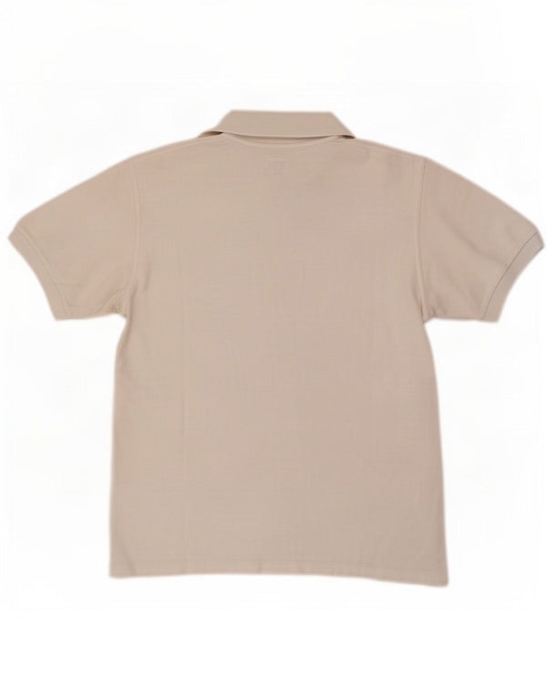 Polo da donna Calvin Klein Jeans UK 16 grande in cotone bianco sporco