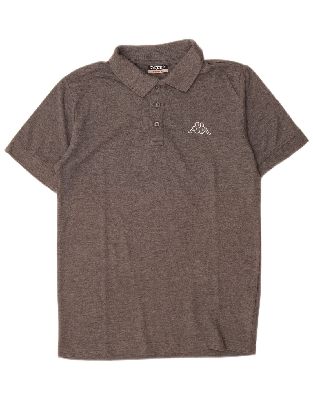 Polo Kappa Uomo Small Grigio Poliestere